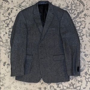 Tommy Hilfiger gray tweed blazer